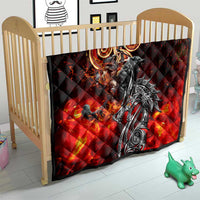 Ulfhednar Wofl Warrior Viking Quilt Runes Norse Mythology Fire