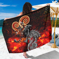 Ulfhednar Wofl Warrior Viking Sarong Runes Norse Mythology Fire