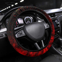 Ulfhednar Wofl Warrior Viking Steering Wheel Cover Runes Norse Mythology Fire