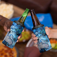 Eye of God Huginn and Muninn Viking 4 in 1 Can Cooler Tumbler Odin Ravens in Frostflame and Runeflight Style