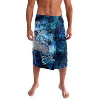 Eye of God Huginn and Muninn Viking Lavalava Odin Ravens in Frostflame and Runeflight Style