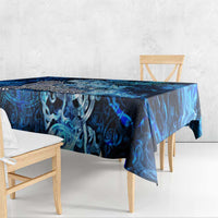 Eye of God Huginn and Muninn Viking Tablecloth Odin Ravens in Frostflame and Runeflight Style