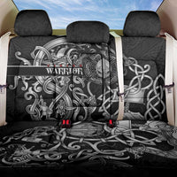 Viking Warrior Back Car Seat Cover Tales Entwined in Nordic Knotwork