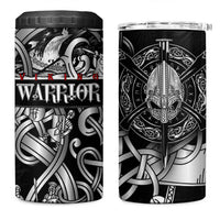 Viking Warrior 4 in 1 Can Cooler Tumbler Tales Entwined in Nordic Knotwork DT02