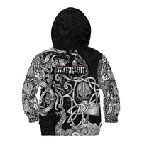 Viking Warrior Kid Hoodie Tales Entwined in Nordic Knotwork