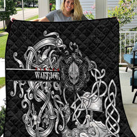 Viking Warrior Quilt Tales Entwined in Nordic Knotwork