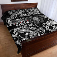 Viking Warrior Quilt Bed Set Tales Entwined in Nordic Knotwork