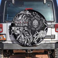 Viking Warrior Spare Tire Cover Tales Entwined in Nordic Knotwork