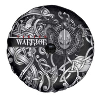 Viking Warrior Spare Tire Cover Tales Entwined in Nordic Knotwork