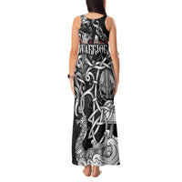 Viking Warrior Tank Maxi Dress Tales Entwined in Nordic Knotwork