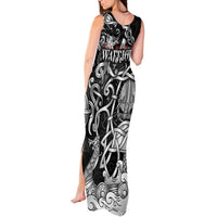 Viking Warrior Tank Maxi Dress Tales Entwined in Nordic Knotwork