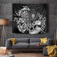 Viking Warrior Tapestry Tales Entwined in Nordic Knotwork