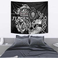 Viking Warrior Tapestry Tales Entwined in Nordic Knotwork