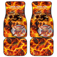 Firefighter Fathers Day Car Mats Dad By Name - Firefighter By Heart