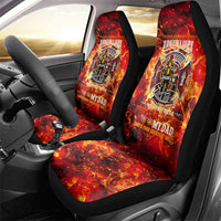 Firefighter Dad Car Seat Cover a Hero in the Flames - a Light in Our Lives