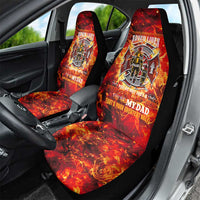 Firefighter Dad Car Seat Cover a Hero in the Flames - a Light in Our Lives
