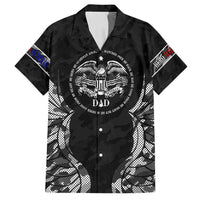 Veteran Fathers Day Family Matching Tank Maxi Dress and Hawaiian Shirt My Dad is Not Just a Veteran, He's My Hero - Wonder Print Shop