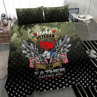 Veteran Dad Bedding Set I Am a Veteran Like My Father Before Me