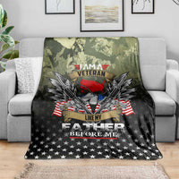Veteran Dad Blanket I Am a Veteran Like My Father Before Me