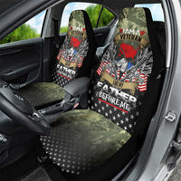 Veteran Dad Car Seat Cover I Am a Veteran Like My Father Before Me