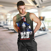 Veteran Dad Men Tank Top I Am a Veteran Like My Father Before Me