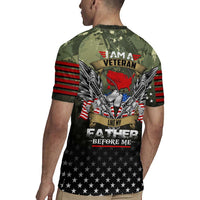 Veteran Dad Rugby Jersey I Am a Veteran Like My Father Before Me