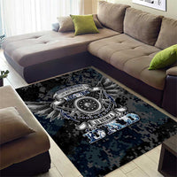 Veteran Hero Protector Husband Daddy Area Rug Veteran Fathers Day