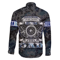 Veteran Hero Protector Husband Daddy Family Matching Short Sleeve Bodycon Dress and Hawaiian Shirt Veteran Fathers Day