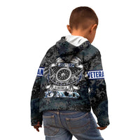 Veteran Hero Protector Husband Daddy Kid Hoodie Veteran Fathers Day