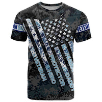 Veteran Hero Protector Husband Daddy T Shirt Veteran Fathers Day