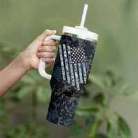 Veteran Hero Protector Husband Daddy Tumbler With Handle Veteran Fathers Day