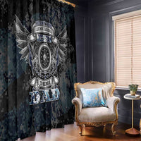Veteran Hero Protector Husband Daddy Window Curtain Veteran Fathers Day