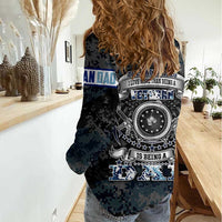 Veteran Hero Protector Husband Daddy Women Casual Shirt Veteran Fathers Day