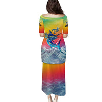 Fishing Dad Puletasi Fast Sharp and Strong Like a Sailfish