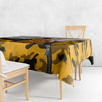 Veteran Dad Tablecloth The Strength of a Soldier - The Heart of a Father