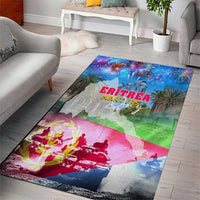 June 20 Eritrea's Martyrs Day Area Rug Honoring the Brave Celebrating the Nation