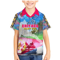June 20 Eritrea's Martyrs Day Family Matching Mermaid Dress and Hawaiian Shirt Honoring the Brave Celebrating the Nation