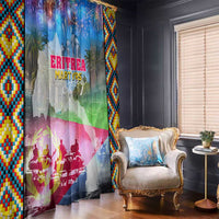 June 20 Eritrea's Martyrs Day Window Curtain Honoring the Brave Celebrating the Nation