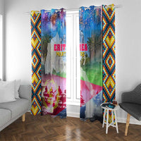 June 20 Eritrea's Martyrs Day Window Curtain Honoring the Brave Celebrating the Nation