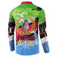 Eritrea Martyrs Live In Our Hearts Button Sweatshirt