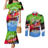 Eritrea Martyrs Live In Our Hearts Couples Matching Mermaid Dress and Long Sleeve Button Shirt