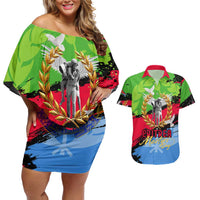 Eritrea Martyrs Live In Our Hearts Couples Matching Off Shoulder Short Dress and Hawaiian Shirt
