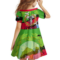 Eritrea Martyrs Live In Our Hearts Family Matching Long Sleeve Bodycon Dress and Hawaiian Shirt