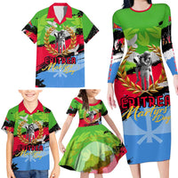 Eritrea Martyrs Live In Our Hearts Family Matching Long Sleeve Bodycon Dress and Hawaiian Shirt