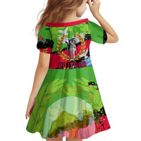 Eritrea Martyrs Live In Our Hearts Family Matching Off Shoulder Short Dress and Hawaiian Shirt