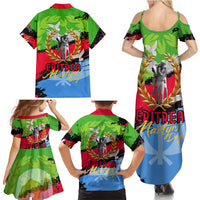 Eritrea Martyrs Live In Our Hearts Family Matching Summer Maxi Dress and Hawaiian Shirt