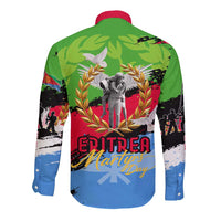 Eritrea Martyrs Live In Our Hearts Long Sleeve Button Shirt