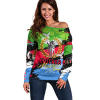 Eritrea Martyrs Live In Our Hearts Off Shoulder Sweater