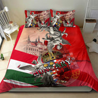 Hungary Bedding Set Crowned with History Guarded by Angels
