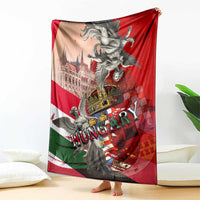 Hungary Blanket Crowned with History Guarded by Angels